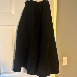 Son de Flor Classic Skirt Black Pansy